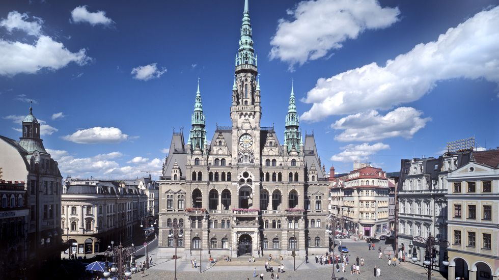 Liberec - aquapark i Ještěd